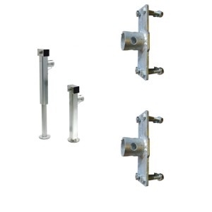 Комплект опорных ножек с редуктором, 280‐520mm, 1300kg